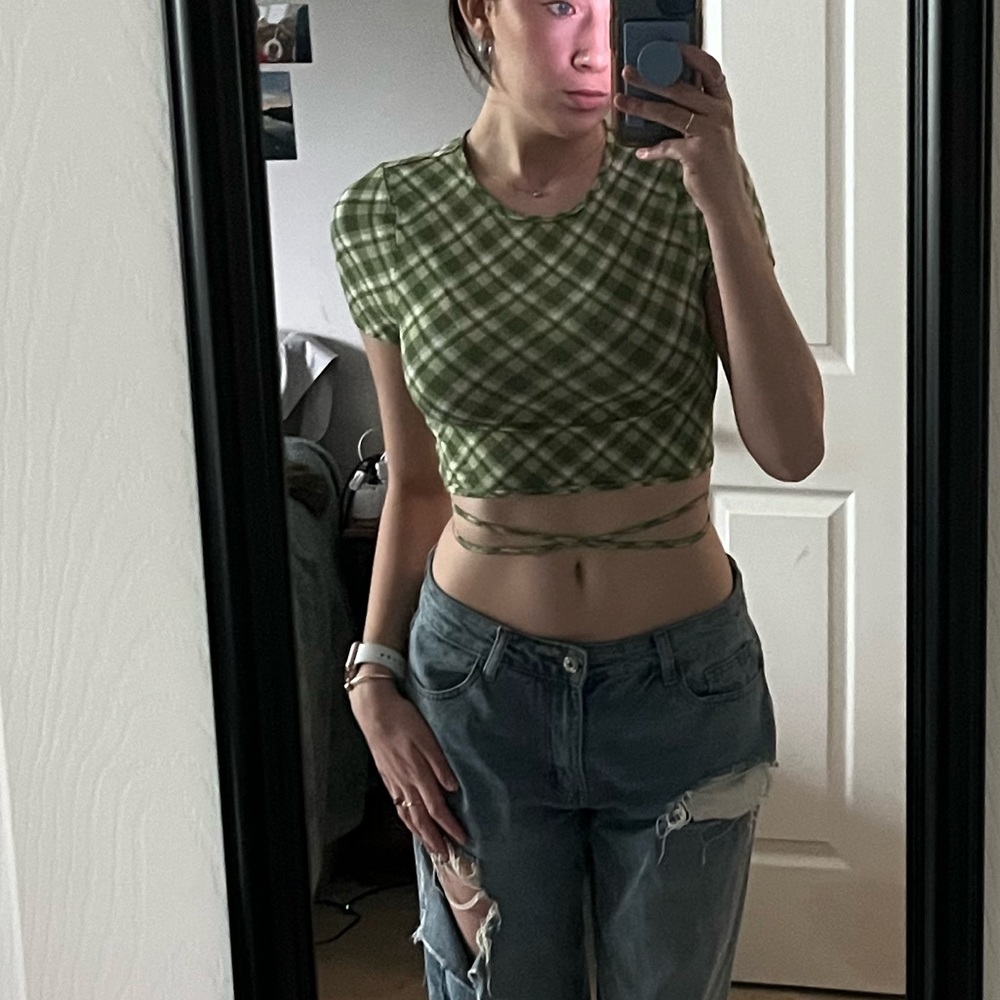PacSun Wrap Around Crop Top